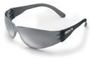 Scratch Resistant Safety Glasses with Smoke Frame & Silver Mirror Lens