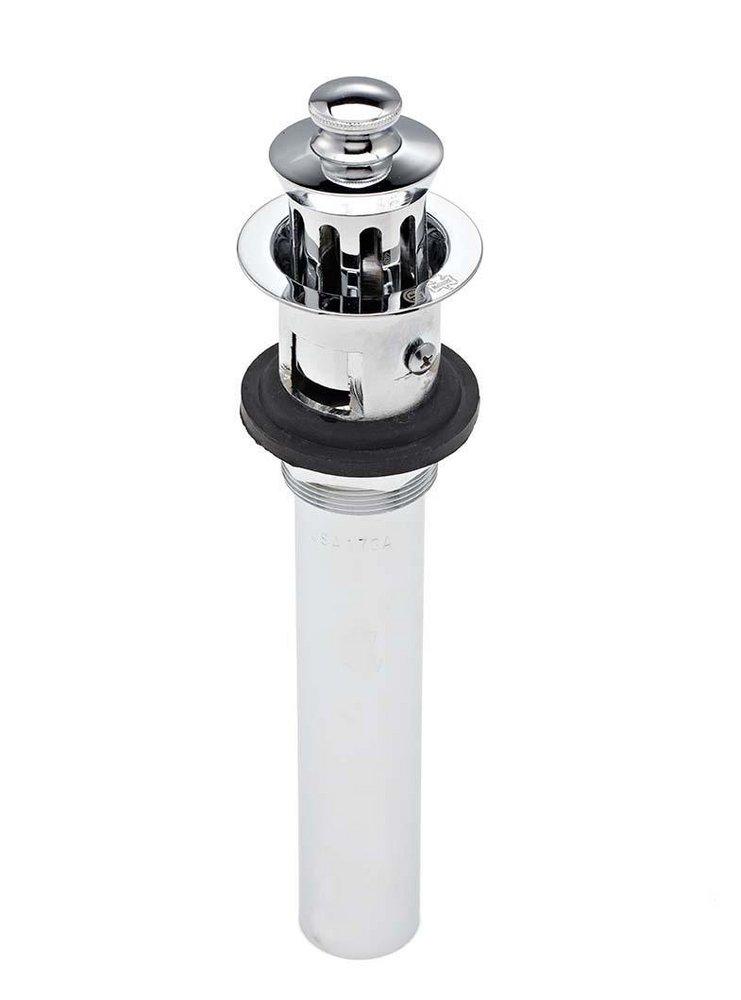 McGuire Manufacturing Polished Chrome Brass Lift & Turn Drain 