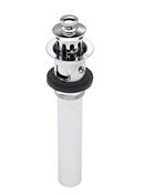 McGuire Manufacturing Polished Chrome Brass Lift & Turn Drain 