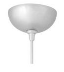 Dome Fusion Jack Canopy Ceiling Light in Satin Nickel