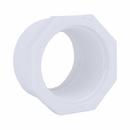 White PVC Schedule 40 Male x Female Threaded Bushing 
