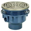 Sioux Chief Nickel Bronze Inside Caulk Plastic Floor Drain 