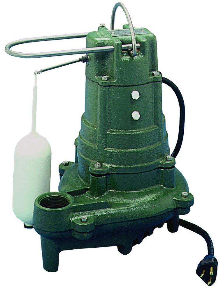 Zoeller Pump Co 1-1/2 in. 115V 10.7A 93 gpm NPT Cast Iron Effluent Pump 