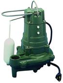 Zoeller Pump Co 1-1/2 in. 115V 10.7A 93 gpm NPT Cast Iron Effluent Pump 