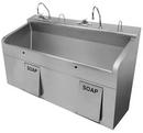 Sloan Valve 64X27 2H 2B SS WM SCRUB SINK PKG 