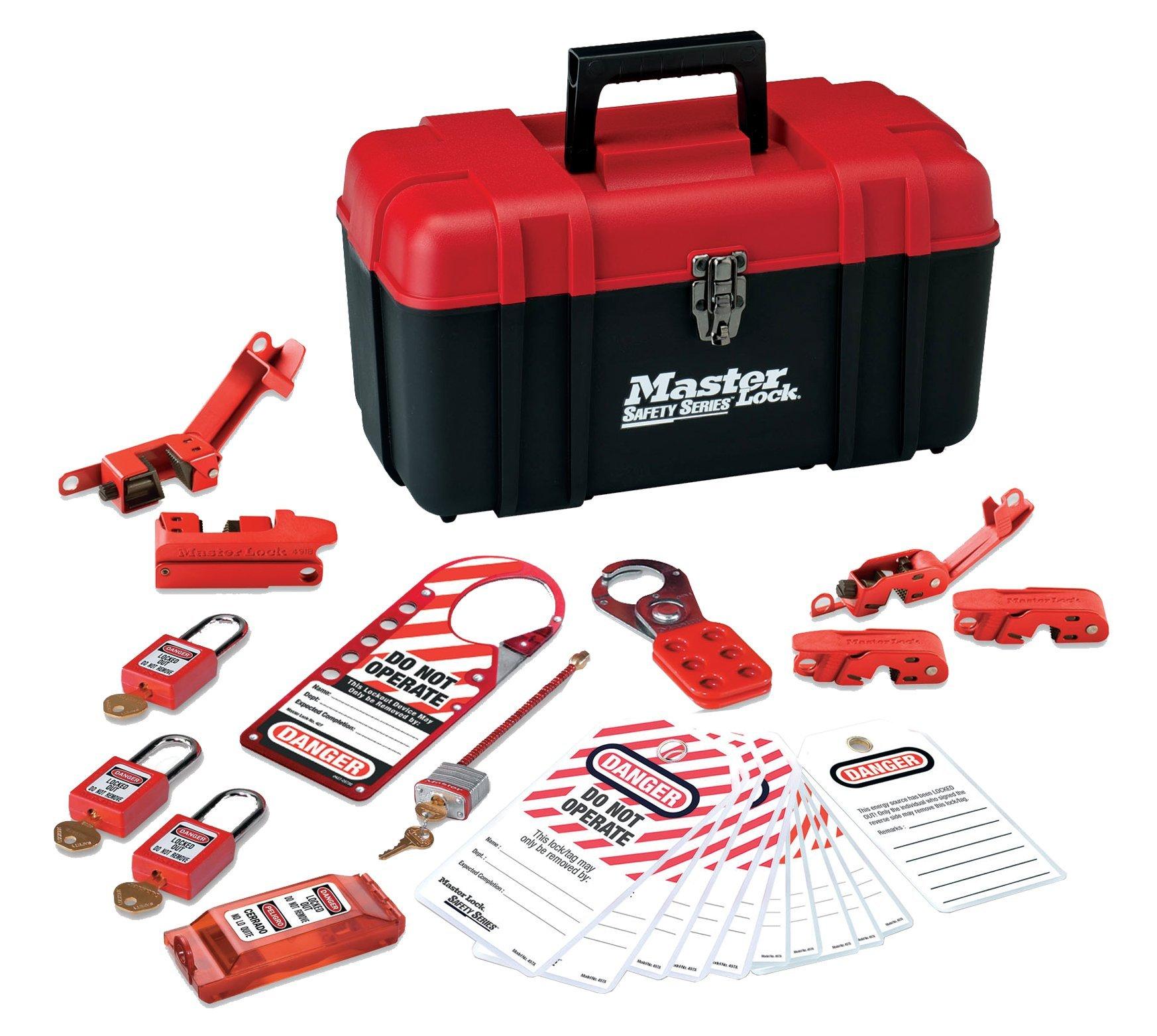 Master Lock Red Lockout Kit 