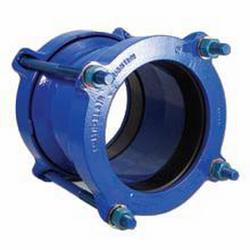 4 x 10-1/2 in. Gasket Flexi-Coat&reg; Fusion Bonded Epoxy Ductile Iron Coupling with Low Alloy Steel Bolt