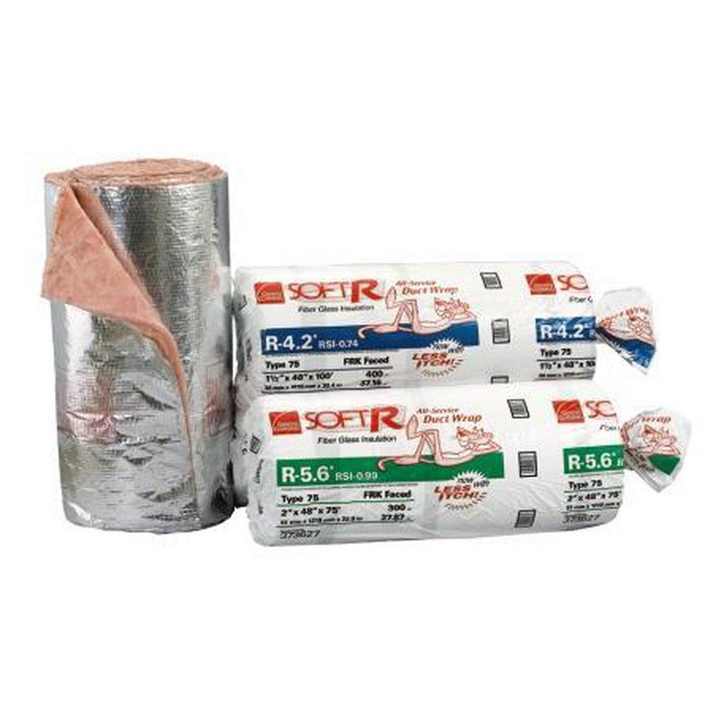 Owens Corning Fiberglass Fiberglass Duct Wrap 