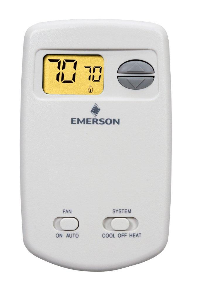 White-Rodgers White 1H/1C Non-programmable Thermostat 