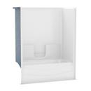 Aker by MAAX White 60 x 30 in. Tub & Shower Unit in White 