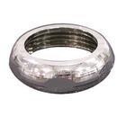 Jones Stephens Rough Brass IPS x Slip Brass Nut in Polished Chrome 