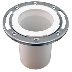 3 x 4 in. Plastic PVC Closet Flange