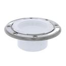 Jones Stephens White Plastic PVC Closet Flange 