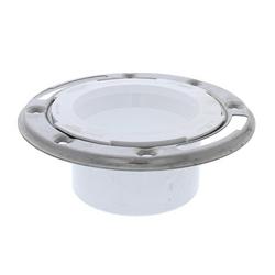 3 x 4 in. Plastic PVC Closet Flange