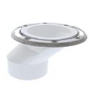 Jones Stephens White 3 x 4 in. PVC Closet Flange 