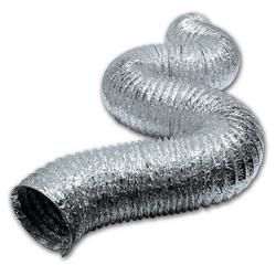4 in. x 50 ft. Silver Uninsulated Flexible Air Duct