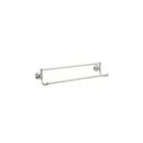 24 in. Double Towel Bar in Polished Nickel