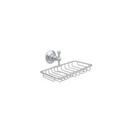 Wall Mount Double Soap Basket Holder in Polished Chrome