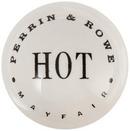 1/4 in. Ceramic Button in White