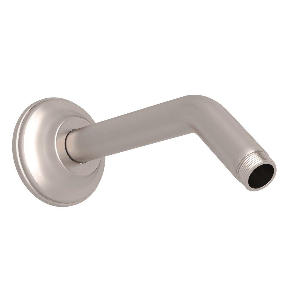 ROHL&reg; Satin Nickel 6-9/16 in. Wall Mount Shower Arm 