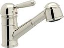 ROHL&reg; Polished Nickel Single Handle Pull Out Kitchen Faucet 