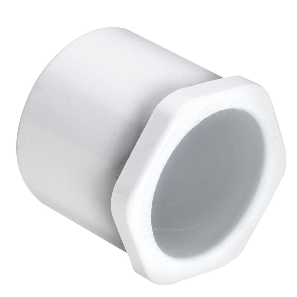 Spears&reg; Manufacturing Company White Spigot x Socket Schedule 40 PVC Bushing 