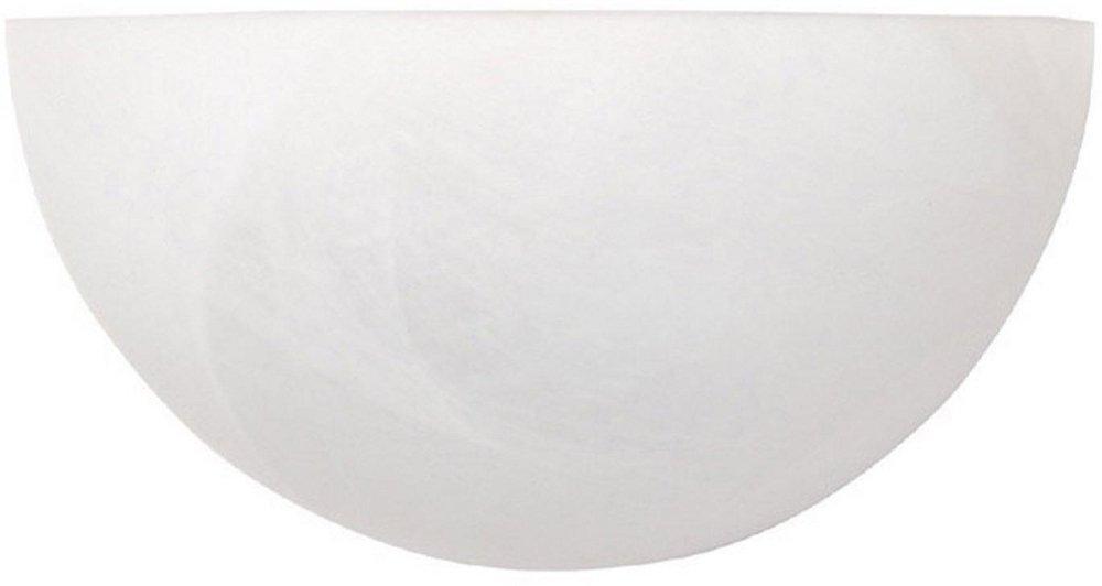 Capital Lighting Matte White 100 W 5 in. 1-Light Medium Wall Sconce 