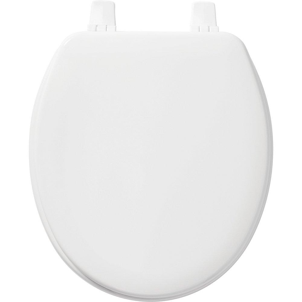 Church White Round Closed Front with Cover 