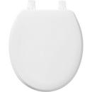 Church White Round Closed Front with Cover 