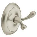Moen Satin Nickel 2 Robe Hook 