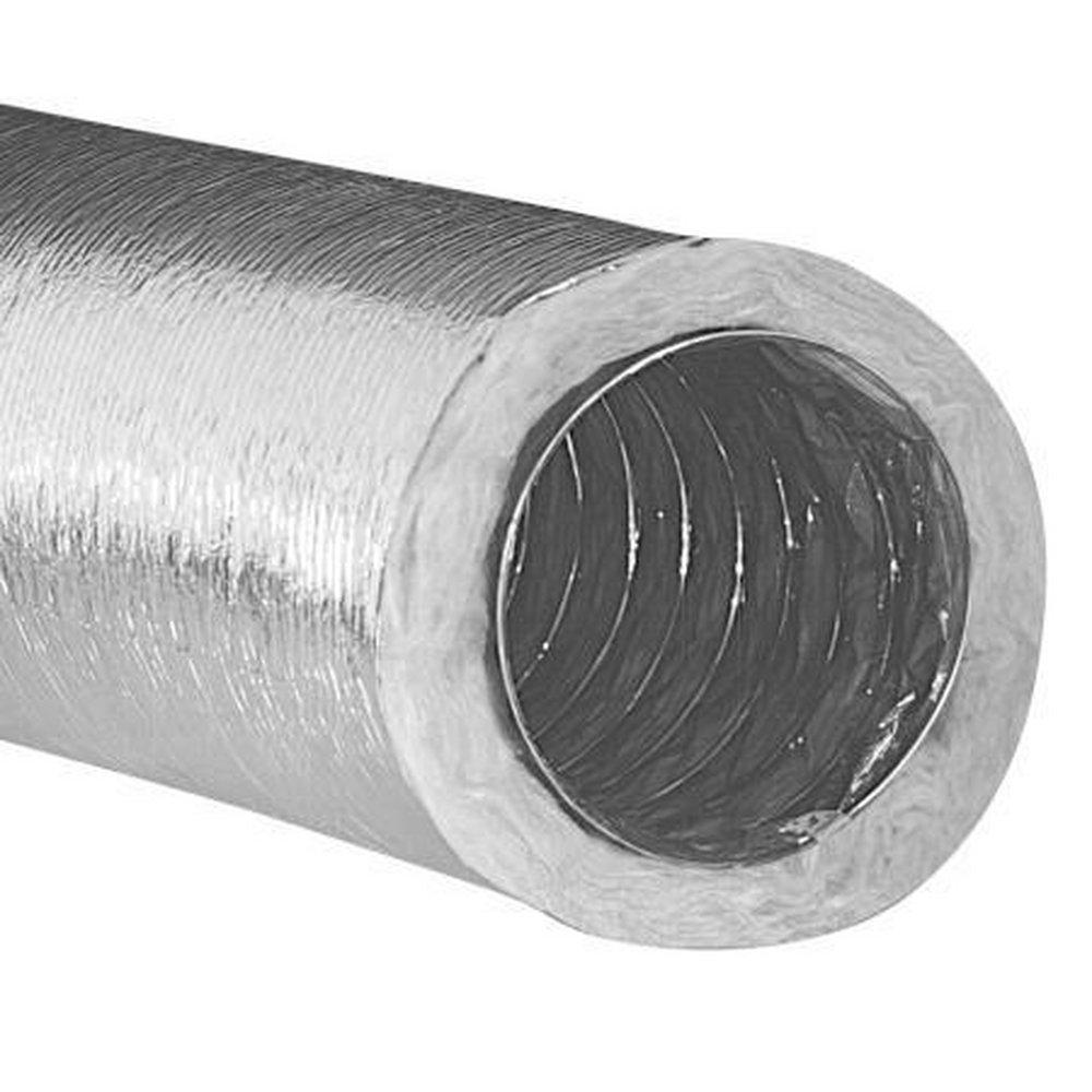 Hart & Cooley 25 ft. Silver R4.2 Flexible Air Duct 