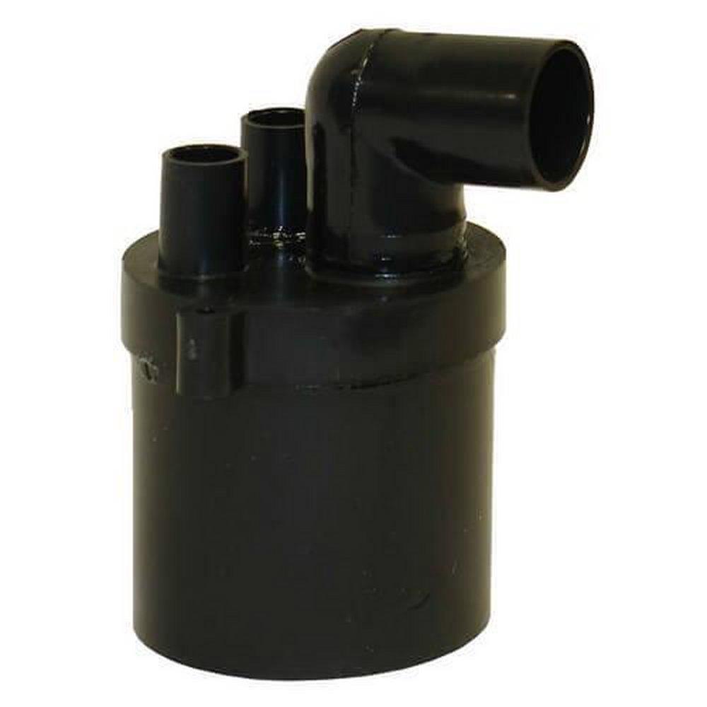 Rheem Black 10 in. Condensate Drain Pan Trap Plastic 