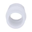 White PVC Schedule 40 Coupling 