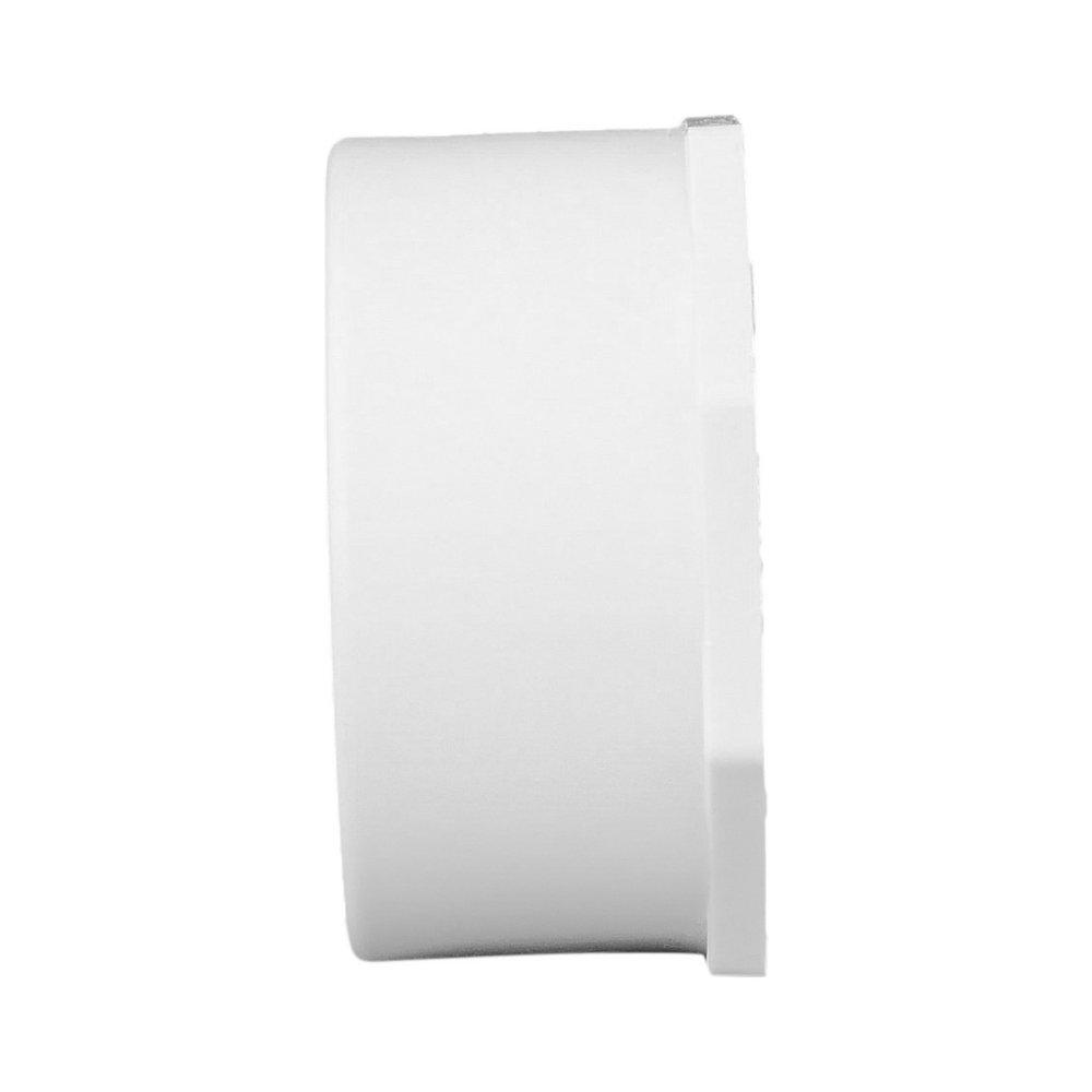 White PVC DWV Bushing 