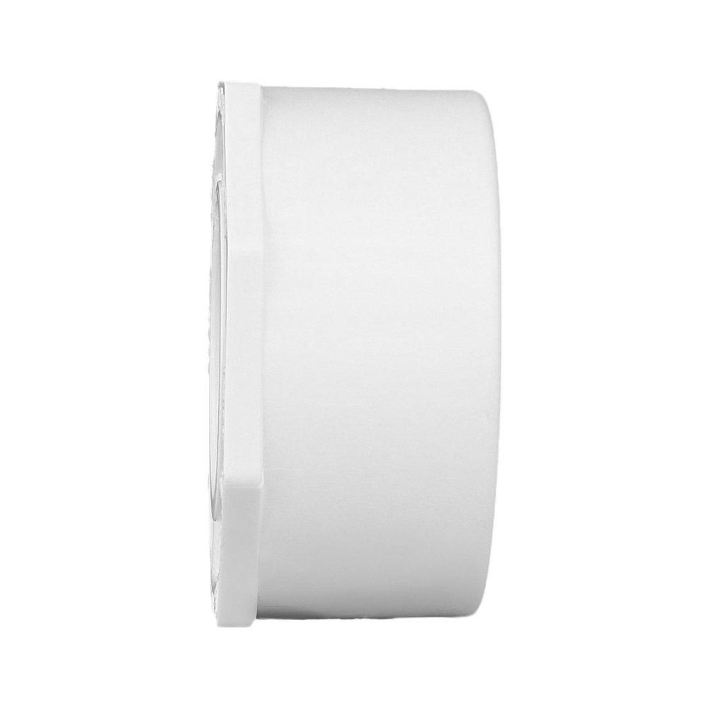 White PVC DWV Bushing 