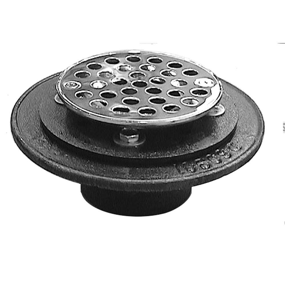 Jones Stephens Stainless Steel 2 in. IPS Adjustable Clamp Ring Cast Iron Drain 