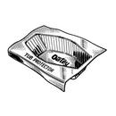 Oatey&reg; Black Oval in Rectangle Bathtub Protection 