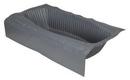 Oatey&reg; Black Oval in Rectangle Bathtub Protection 