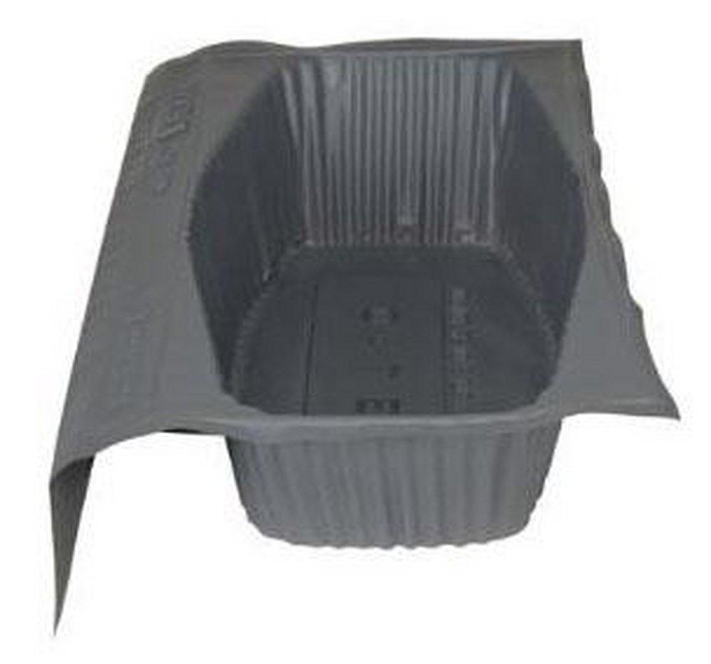 Oatey&reg; Black Oval in Rectangle Bathtub Protection 
