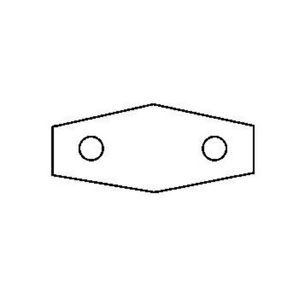 Smitty Pan Manufacturing 2-Hole Repair Plate 
