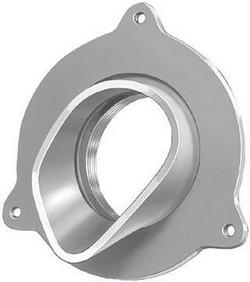 4 in. Downspout Nozzle in Rough Bronze