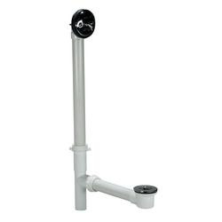 Plastic Trip Lever Drain in Chrome