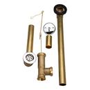 IPS Corporation Chrome Brass Trip Lever Drain 