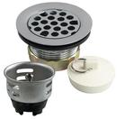 Sioux Chief Polished Chrome 2-7/8 in. Basket Strainer 