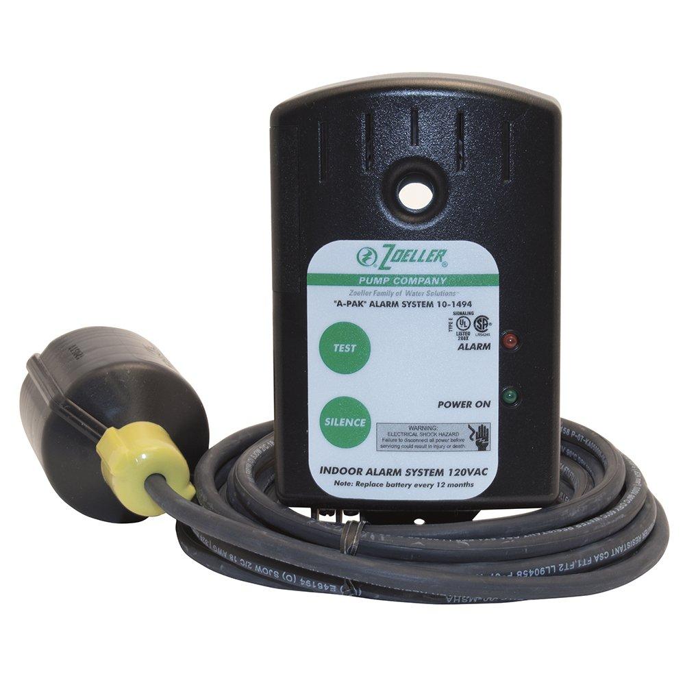 Zoeller Pump Co Alarm System With Lght Panel & Float 