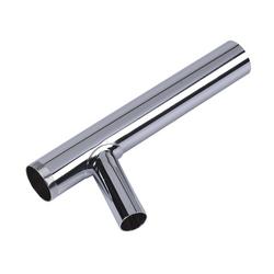 1-1/4 x 6 in. Brass Hose Clamp Branch Tailpiece with Threaded Top