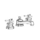 Two Handle Widespread Bathroom Sink Faucet in Polished Chrome