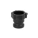2 in. MPT x FPT 125 psi Polypropylene Cam Lever Coupling