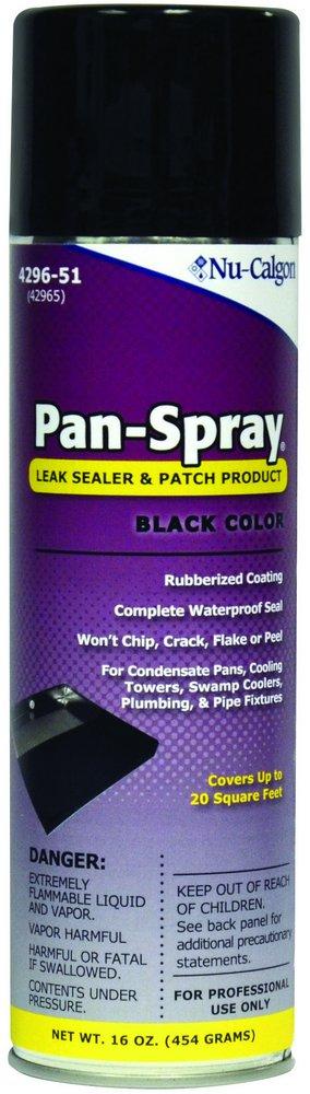 Nu-Calgon Black Pan Spray Condensate Pan Sealer Aerosol in Black 