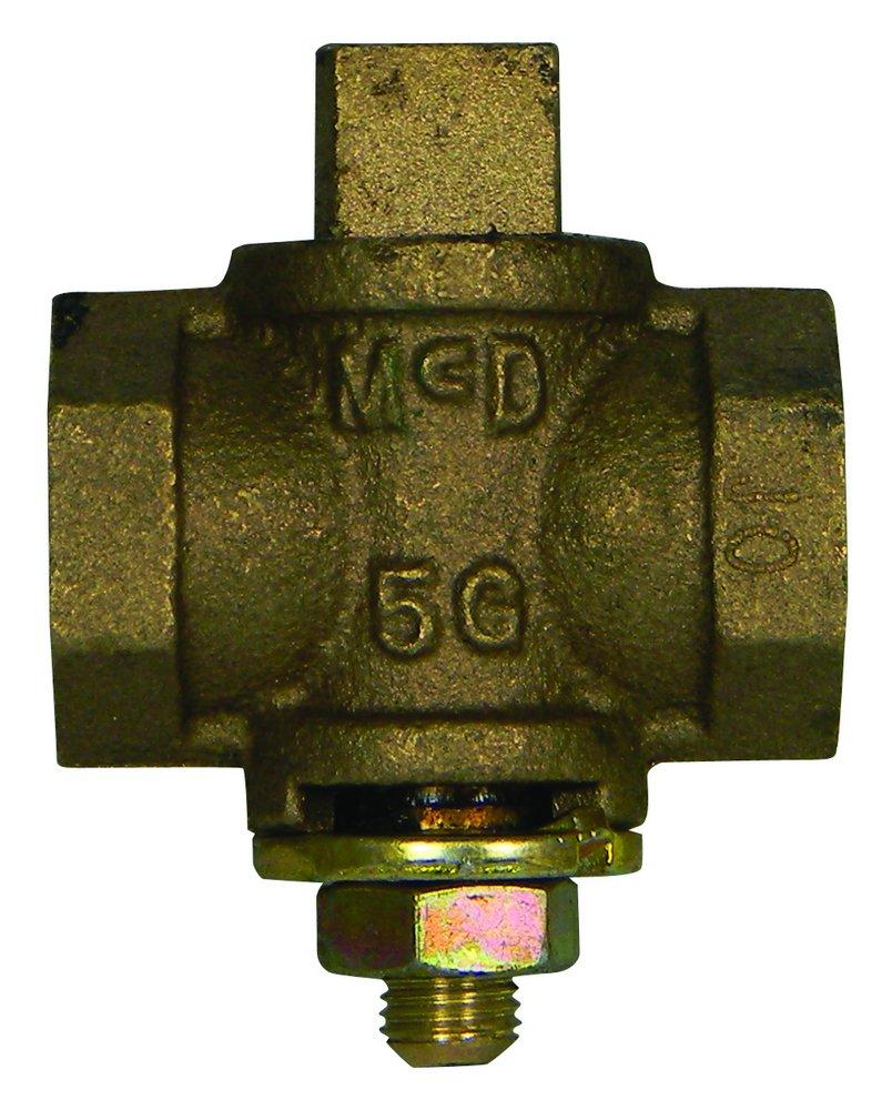 A.Y. McDonald Bronze FNPT Lever Handle Plug Valve 